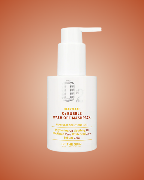 BE THE SKIN Heartleaf 02 Bubble Wash Off Mask Pack