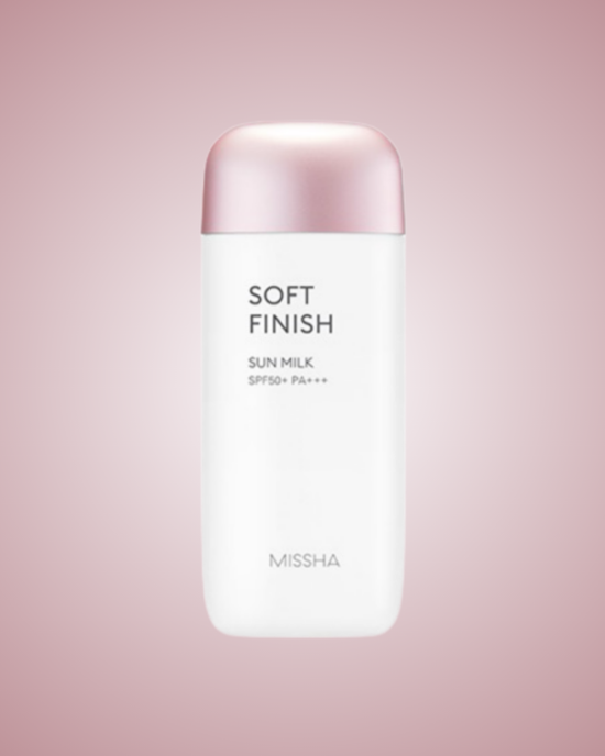 MISSHA  All-Around Safe Block Soft Finish Sun Milk SPF50+ PA+++